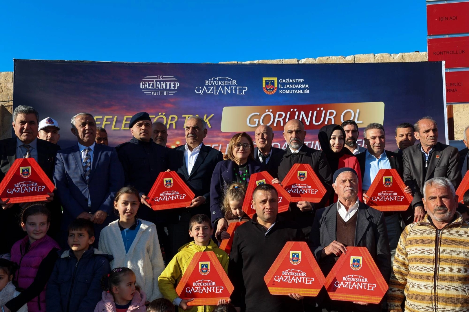 Gaziantep'te reflekt&ouml;r seferberliği