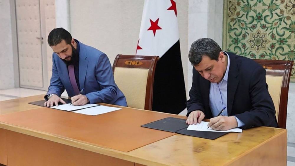 Şam Y&ouml;netimi ile SDG arasında ateşkes ve entegrasyon mutabakatı 