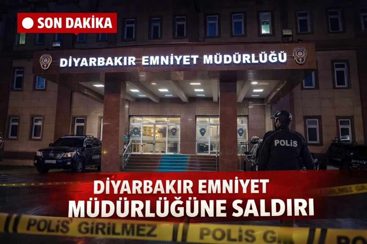 Diyarbakır&rsquo;da Emniyet M&uuml;d&uuml;rl&uuml;ğ&uuml;ne Saldırı: El Yapımı Patlayıcı Atıldı
