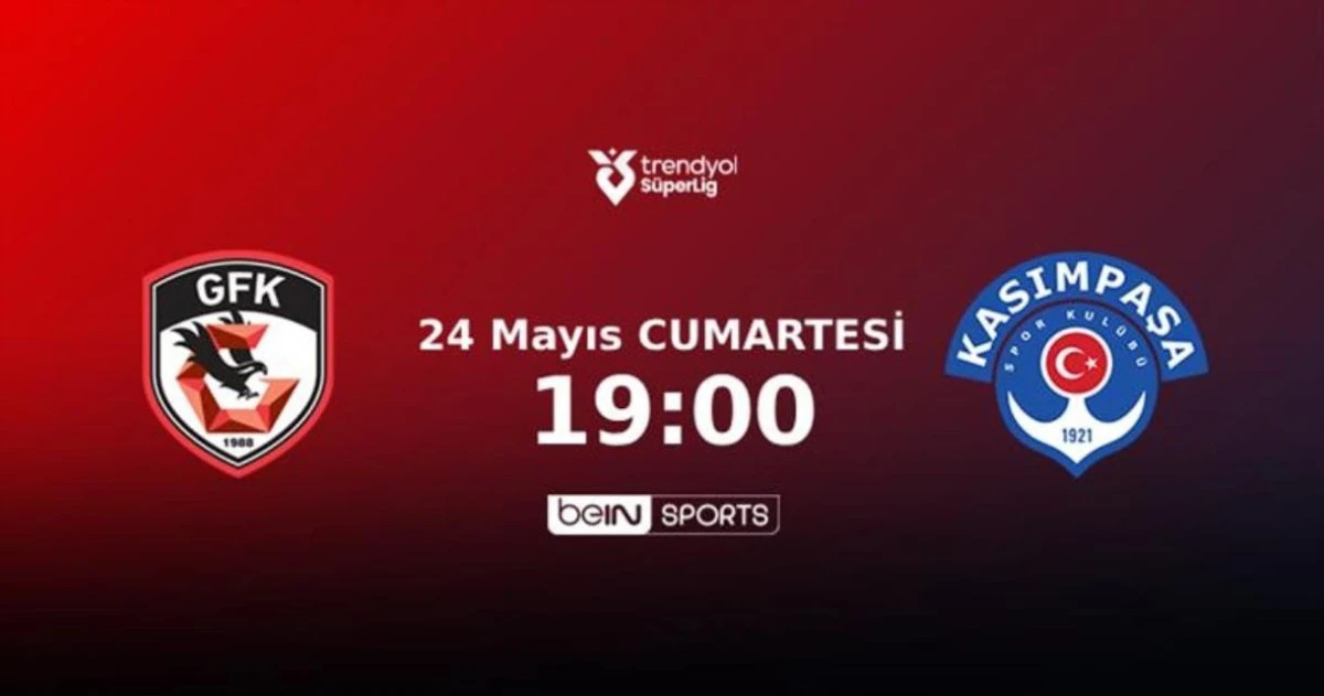 Gaziantep FK Kasımpaşayı konuk ediyor !