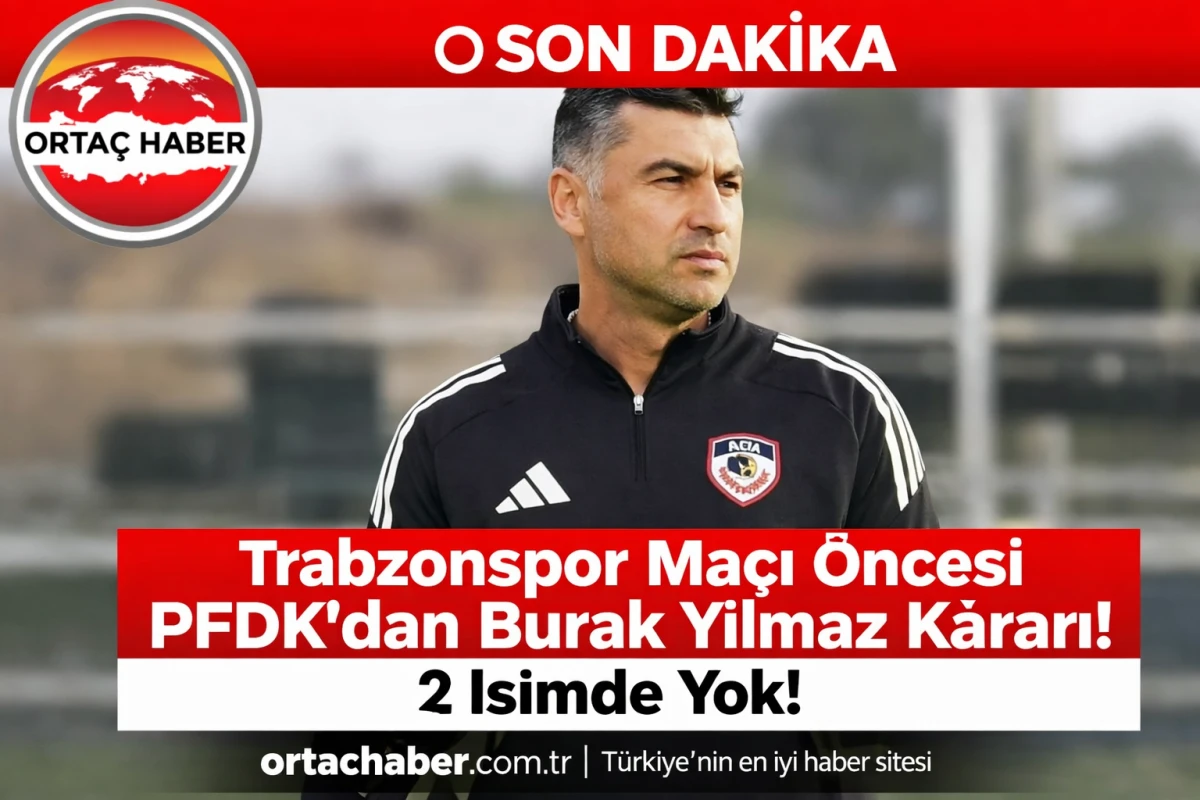 Gaziantep FK&rsquo;da Deprem! Trabzonspor &Ouml;ncesi PFDK Kararı A&ccedil;ıklandı