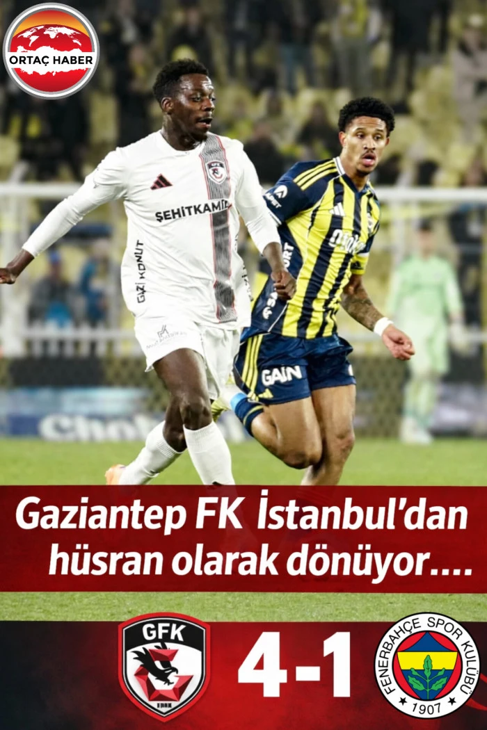 Gaziantep FK'ya Kadık&ouml;y'de ağır darbe...