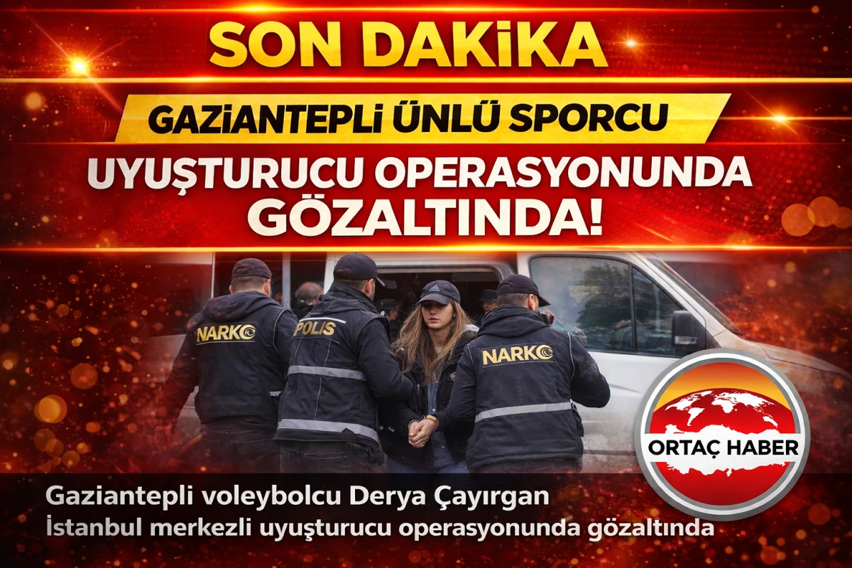 Gaziantepli &Uuml;nl&uuml; Sporcu Uyuşturucu Operasyonunda G&ouml;zaltında
