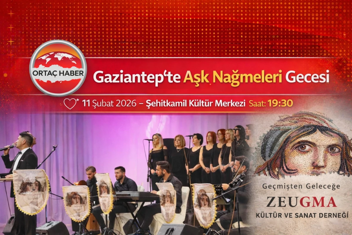 Gaziantep&rsquo;te Sanat ve Aşk Aynı Sahnede Buluşacak