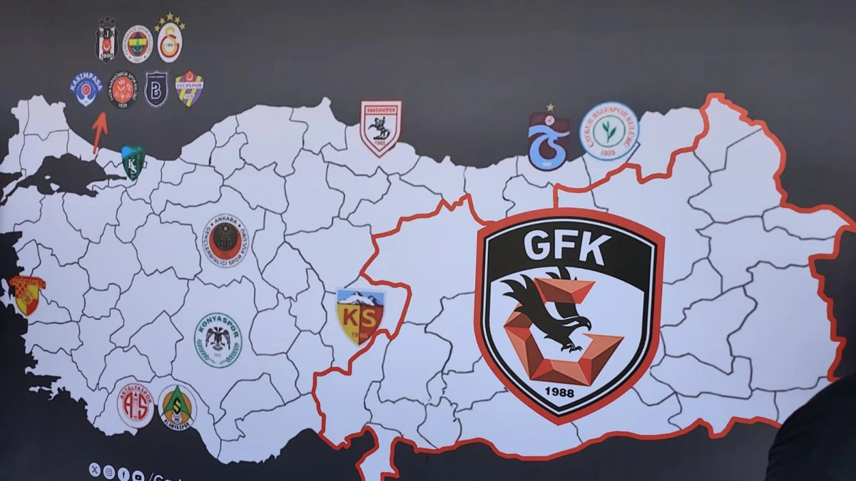 Güney'in yıldızı Gaziantep FK Süper lig'deki Doğu bölgesinin tek temsilcisi.....
