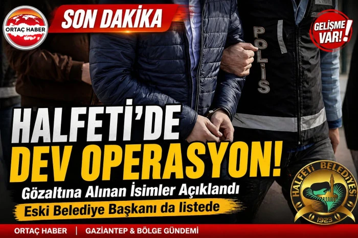 Halfeti Operasyonunda G&ouml;zaltına Alınanlar Belli Oldu!