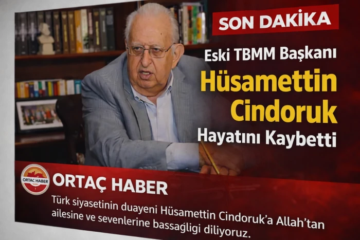 SON DAKİKA Eski TBMM Başkanı H&uuml;samettin Cindoruk Hayatını Kaybetti